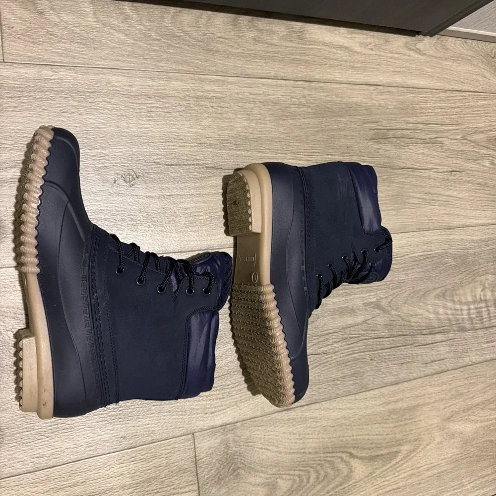 Tommy Hilfiger Women's Mysty Boots Snow Rain Size 8 Navy